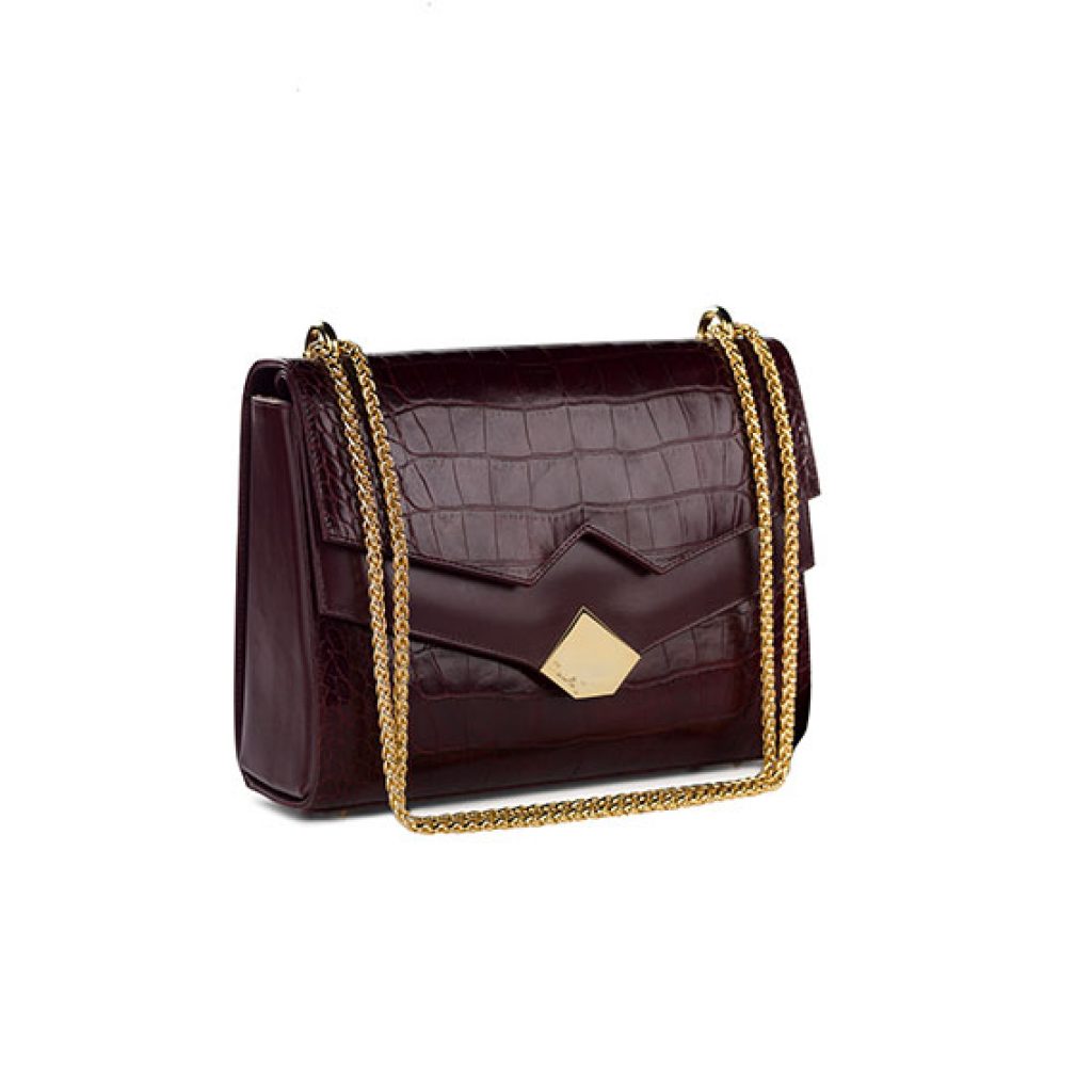 Chou-Bag-Burgundy-Croco-image