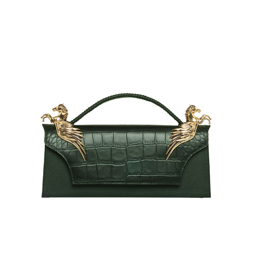 Courage Green (Croco & Scotch) - Moni & J - High quality luxury fashion brand