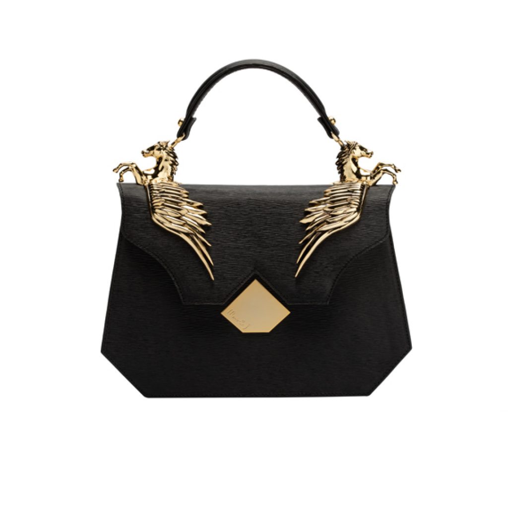 Freedom Bag Black (Verona Print) - Moni & J - High quality luxury fashion brand
