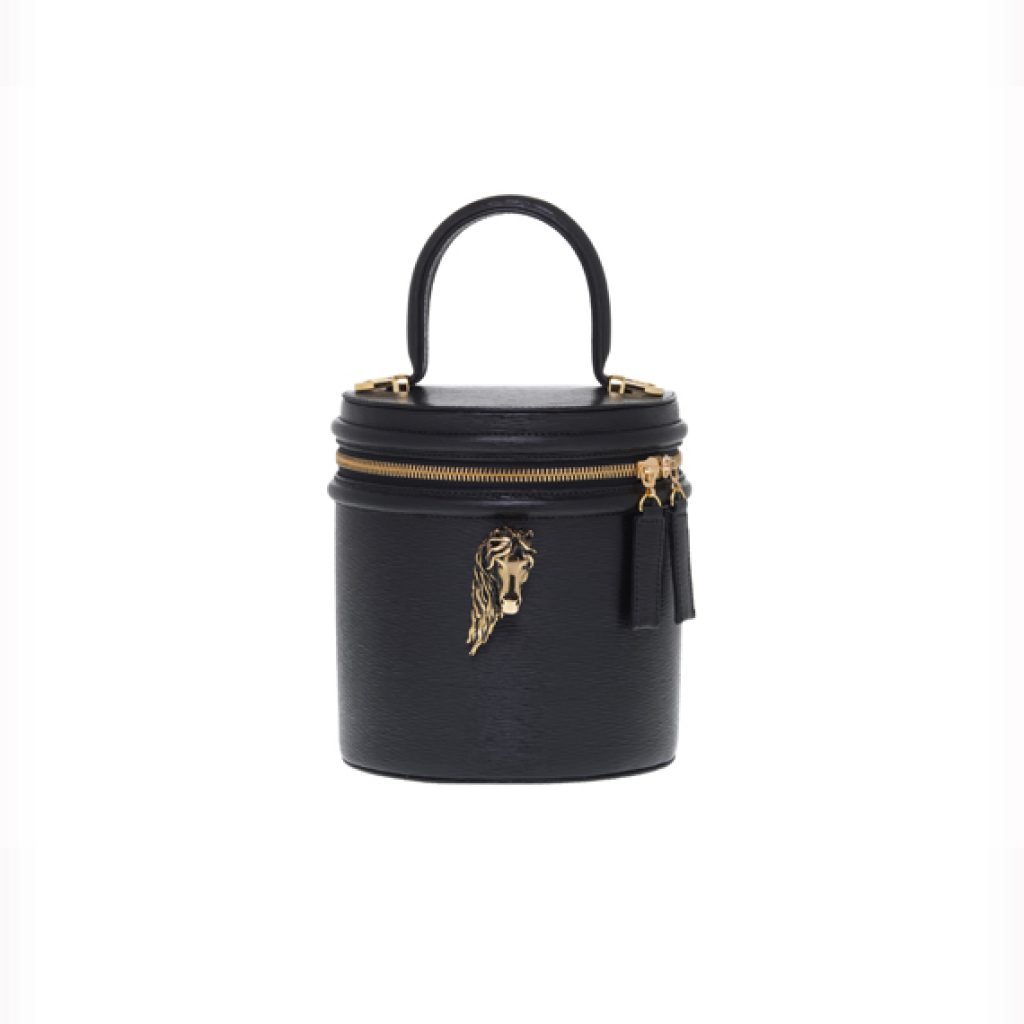 Nathalie Bag Black (Verona Print) - Moni & J - High quality luxury fashion brand