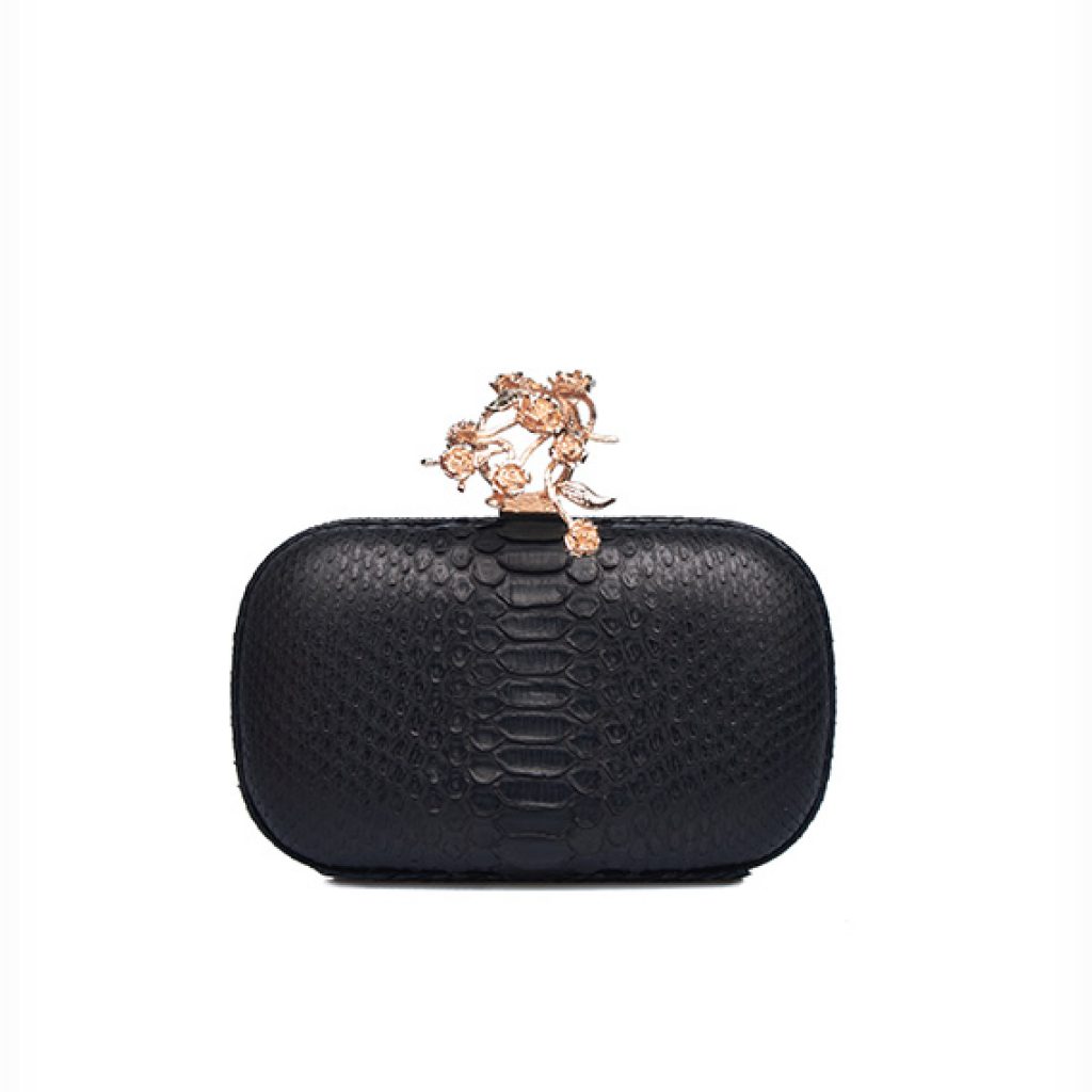 New Dawn Clutch (Rose Gold Accessories) - Moni & J - High quality luxury fashion brand