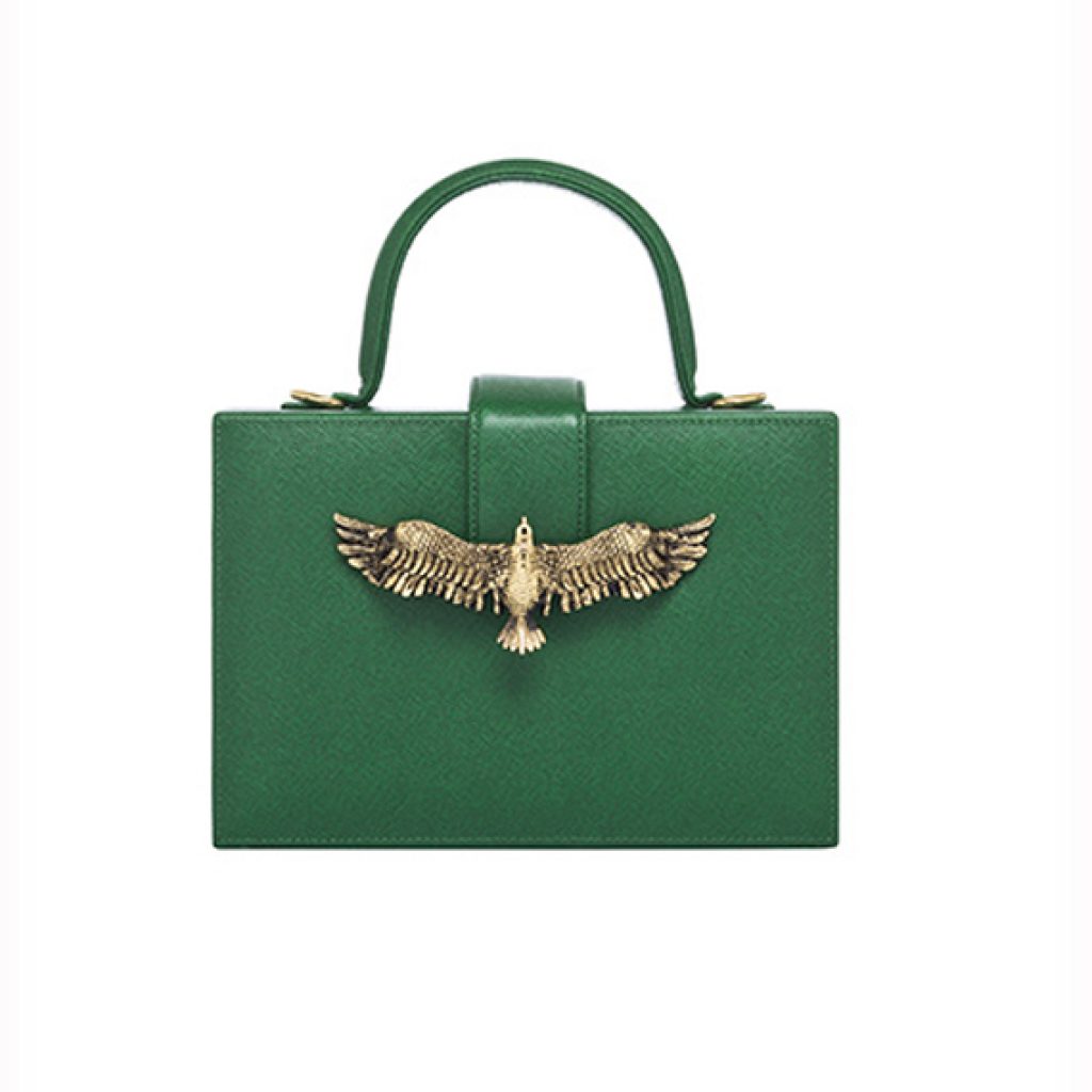 Joyce Bag Green Croco - Moni & J - High quality luxury fashion brand