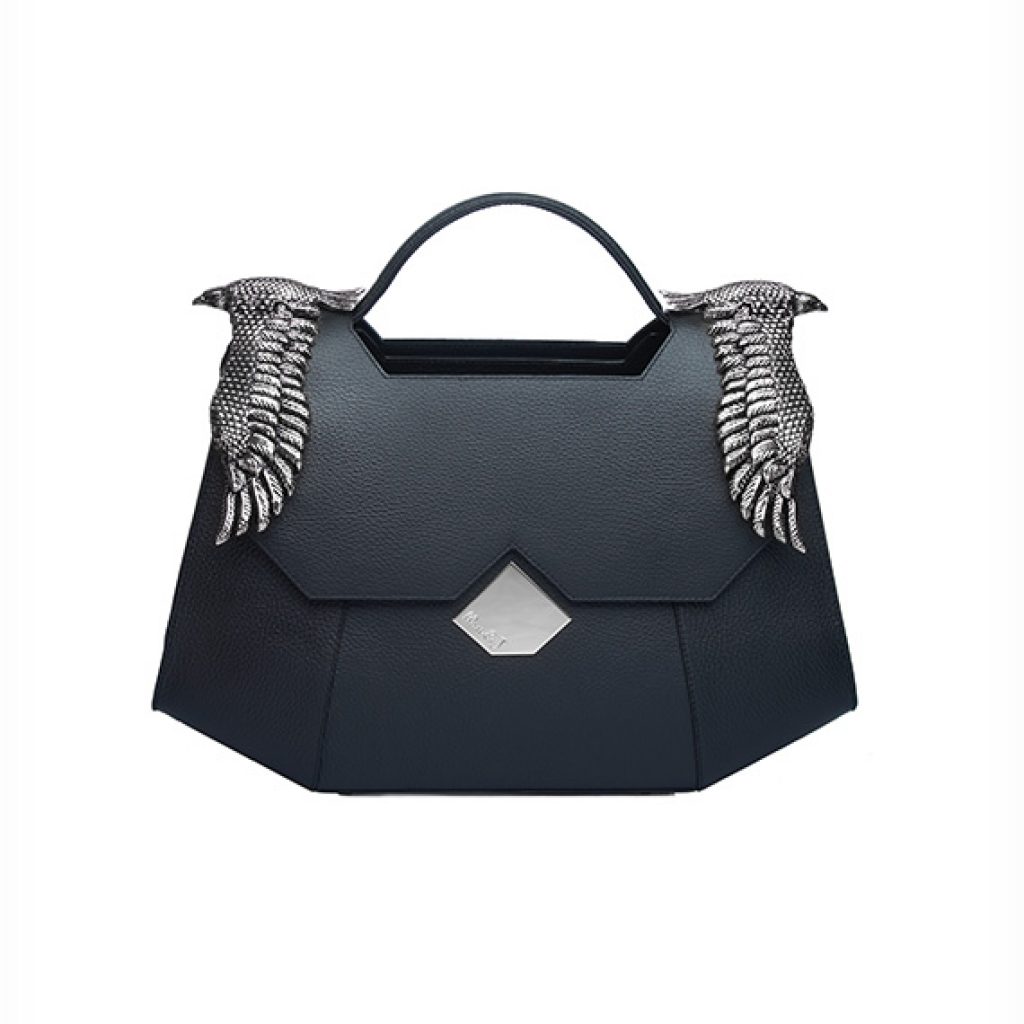 The Baby Colonel Black (Scotch Print) - Moni & J - High quality luxury fashion brand