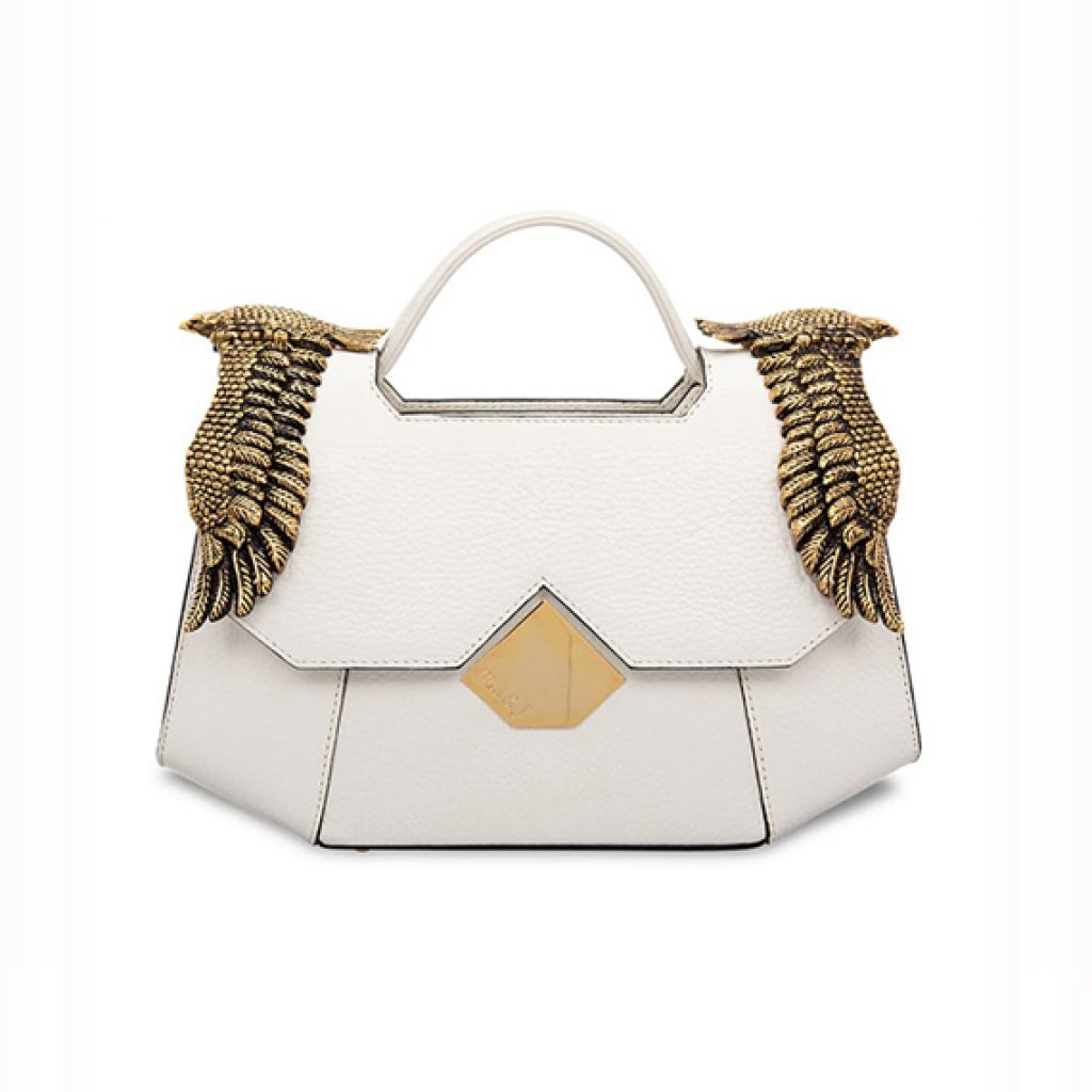 The Baby Colonel White (Scotch Print) - Moni & J - High quality luxury fashion brand