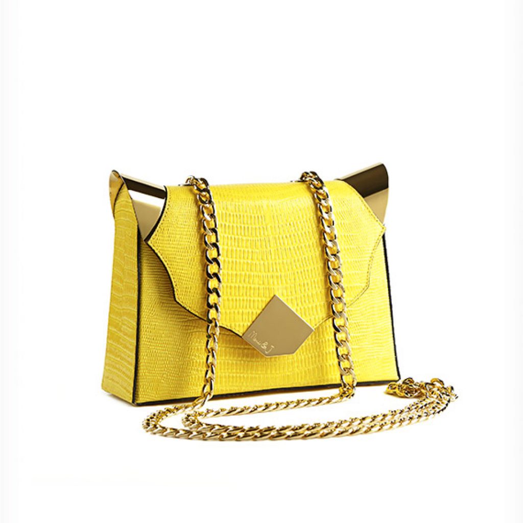 The Baby Marshal Yellow (Lizard Print) - Moni & J - High quality luxury fashion brand