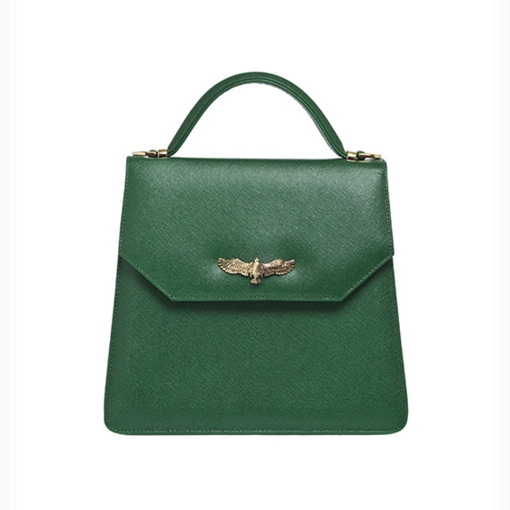 Ciel Bag Green (Florean Print) - Moni & J - High quality luxury fashion brand