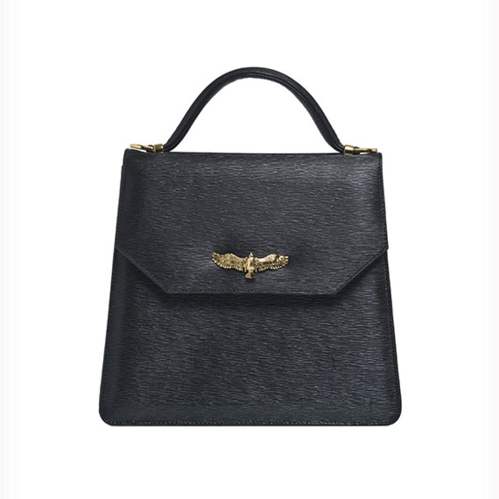 Ciel Bag Black (Verona Print) - Moni & J - High quality luxury fashion brand