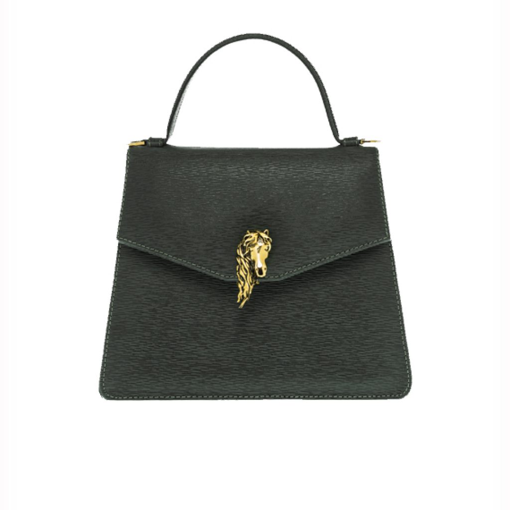 Marissa Bag Black (Verona Print) - Moni & J - High quality luxury fashion brand