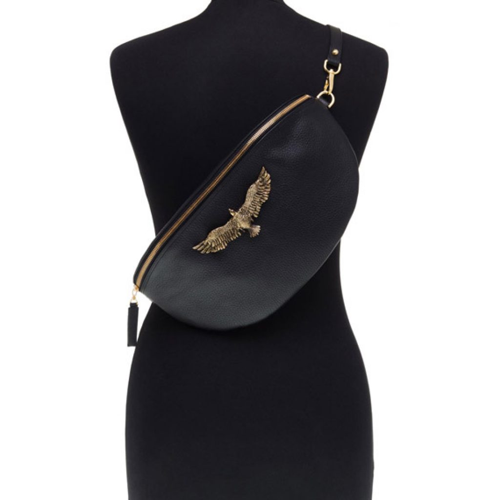 Thalia Bag Black (Scotch Print) - Moni & J - High quality luxury fashion brand