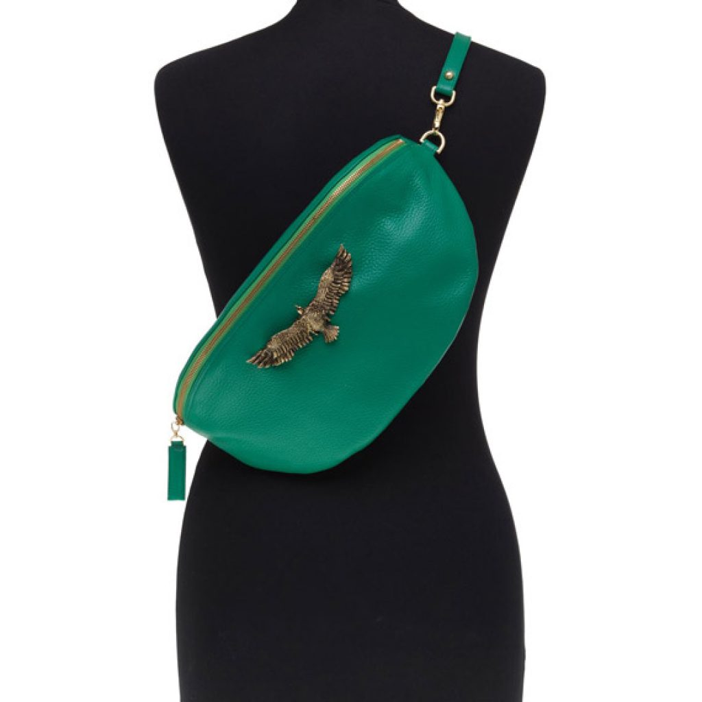 Thalia Bag Mardini Green (Scotch Print) - Moni & J - High quality luxury fashion brand