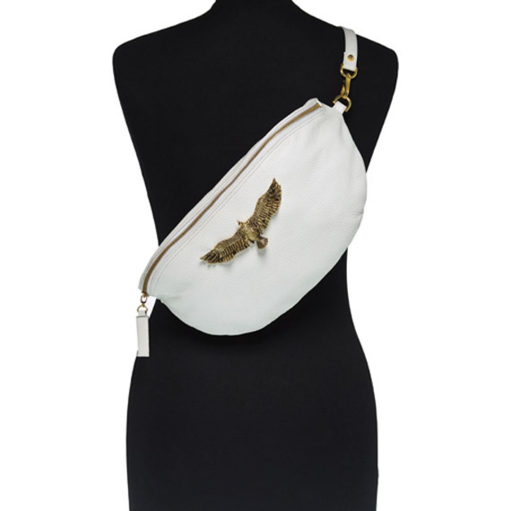 Thalia Bag White (Scotch Print) - Moni & J - High quality luxury fashion brand