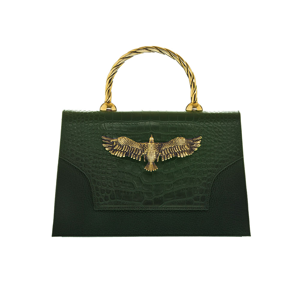 The Diva Green (Croco & Scotch) - Moni & J - High quality luxury fashion brand